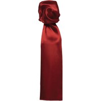 Premier Men's Colours Plain Scarf in Burgundy