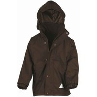 Result StormDri 4000 Reversible Jacket in Brown | Size: 11-12 Years