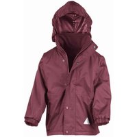 Result StormDri 4000 Reversible Jacket in Burgundy | Size: 9-10 Years