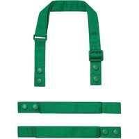 Premier Swap & Pop Customizable Apron Straps in Emerald