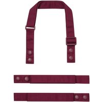 Premier Swap & Pop Customizable Apron Straps in Burgundy