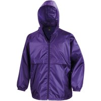 Result Core Men's Windbreaker in Purple | Size: 2XL