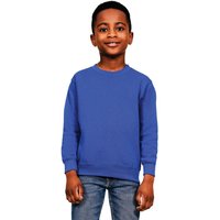 Casual Classics Blended Ringspun Cotton Sweatshirt in Blue | Size: 1-2 Years