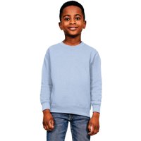 Casual Classics Blended Ringspun Cotton Sweatshirt in Light Blue | Size: 3-4 Years