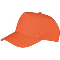 Result Plain Navy Cap in Orange