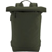Bagbase Men's Simplicity Lite Roll Top Backpack in Green