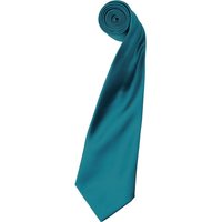 Premier Colours Satin Tie in Teal