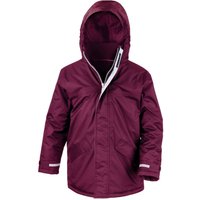 Result Core Winter Parka in Burgundy | Size: 3-4 Years