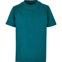 Build Your Brand Plain Dark Grey T-Shirt in Green | Size: 11-12 Years