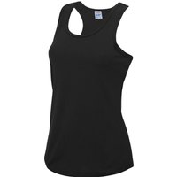 Just Cool Girlie Fit Sports Vest Tank Top
