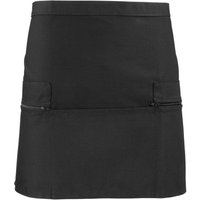 Premier Pocket Waist Apron in Black