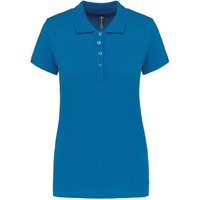 Kariban Women's Pique Polo Shirt in Blue | Size: Medium