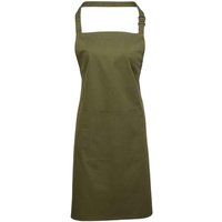 Premier Colours Pocket Full Apron in Olive
