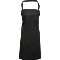Premier Colours Pocket Full Apron in Black