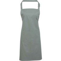 Premier Colours Pocket Full Apron in Light Grey