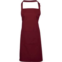 Premier Colours Pocket Full Apron in Burgundy