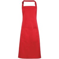 Premier Colours Pocket Full Apron in Dark Red