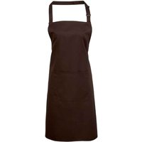 Premier Colours Pocket Full Apron in Brown