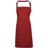 Premier Colours Pocket Full Apron in Red