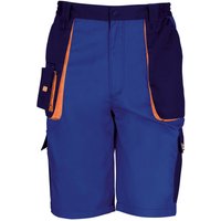 Result Men's Work-Guard Lite Shorts in Mid Blue | Size: Small