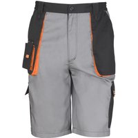 Result Men's Work-Guard Lite Shorts in Grey | Size: Small
