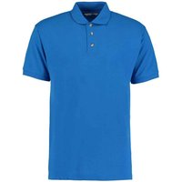 Kustom Kit Men's Workwear Heather Polo Shirt in Bright Blue | Size: Medium