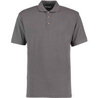 Kustom Kit Men's Workwear Heather Polo Shirt in Charcoal | Size: Medium