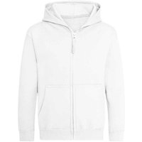 AWDis Cool Zoodie Full Zip Hoodie in White | Size: 5-6 Years