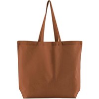 Westford Mill Women's Bag For Life Maxi Cotton Tote Bag in Terracotta