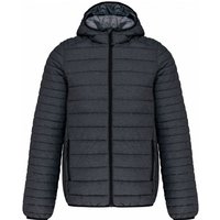 Hooded Marl Lightweight Padded Jacket