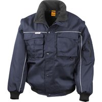 Result Men's Heavy Duty Jacket in Navy | Size: Large