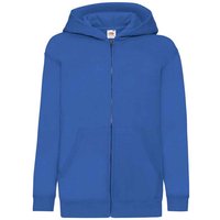 Fruit of the Loom Hooded Sweatshirt in Blue | Size: 5-6 Years