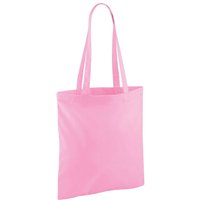 Westford Mill Women's Long Handle Tote Bag in Baby Pink