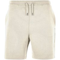 Build Your Brand Men's Ultra Heavy Sweat Shorts in Light Sand | Size: 5XL