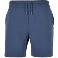 Build Your Brand Men's Ultra Heavy Sweat Shorts in Blue | Size: Large
