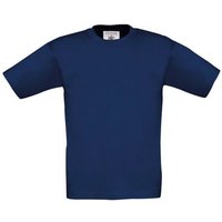 B&C Exact 150 T-Shirt in Mid Navy | Size: 3-4 Years