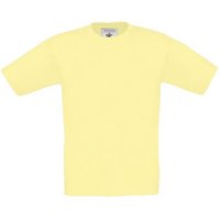 B&C Exact 150 T-Shirt in Yellow | Size: 5-6 Years