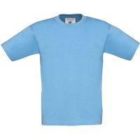 B&C Exact 150 T-Shirt in Blue | Size: 5-6 Years