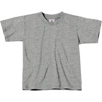 B&C Exact 150 T-Shirt in Light Grey | Size: 5-6 Years