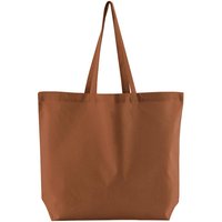 Westford Mill Women's Cotton Maxi Tote Bag in Terracotta