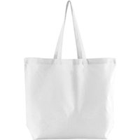 Westford Mill Women's Cotton Maxi Tote Bag in White