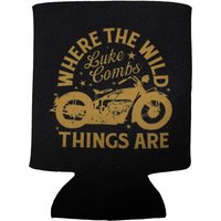 Luke Combs Tour 23 Where The Wild Things Are Can Sleeve in Black