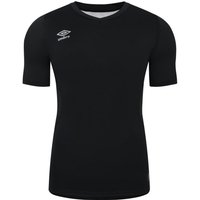 Umbro Men's Elite V Neck Base Layer Top in Black | Size: Large