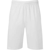 Fruit of the Loom Men's Iconic 195 Jersey Shorts in White | Size: Large