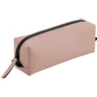 Bagbase Matte PU Coating Toiletry Bag in Light Pink