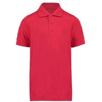 Kustom Kit Klassic Superwash 60C Polo Shirt in Red | Size: 7-8 Years