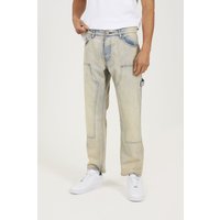 Loose Fit Carpenter Style Denim Jeans Light 34R