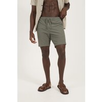 Seersucker Shorts Pale