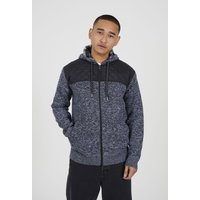 Full Zip Hoodie Contrast Panel