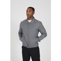 Harrington Style Zip Through Jacket